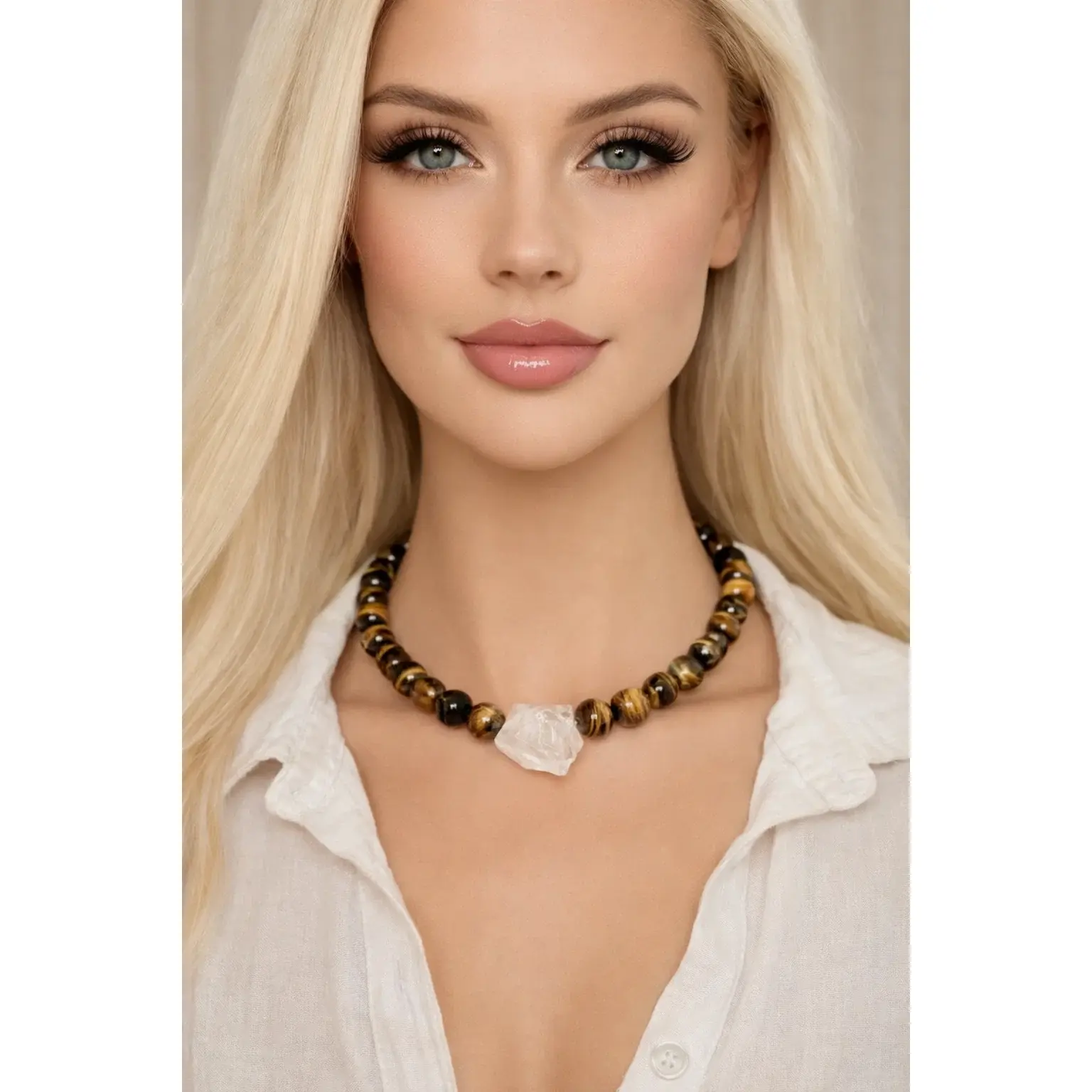 Stone Eclipse Necklace