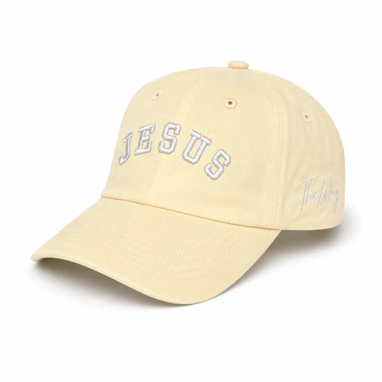 Jesus - Butter Yellow ball cap