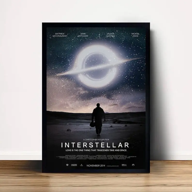 Interstellar Movie Poster Home Decor (No Frame) Interstellar Movie Poster Home Decor (No Frame)