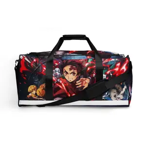 Anime Demon Slayer Travel Duffel Bag – Large Capacity Gym & Overnight Bag (Unisex)