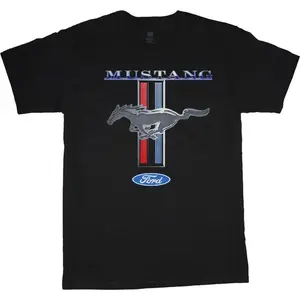 Ford Mustang Vintage Muscle Car Graphic Tee| Unisex Oversized Soft Cotton| Retro Streetwear Essentials