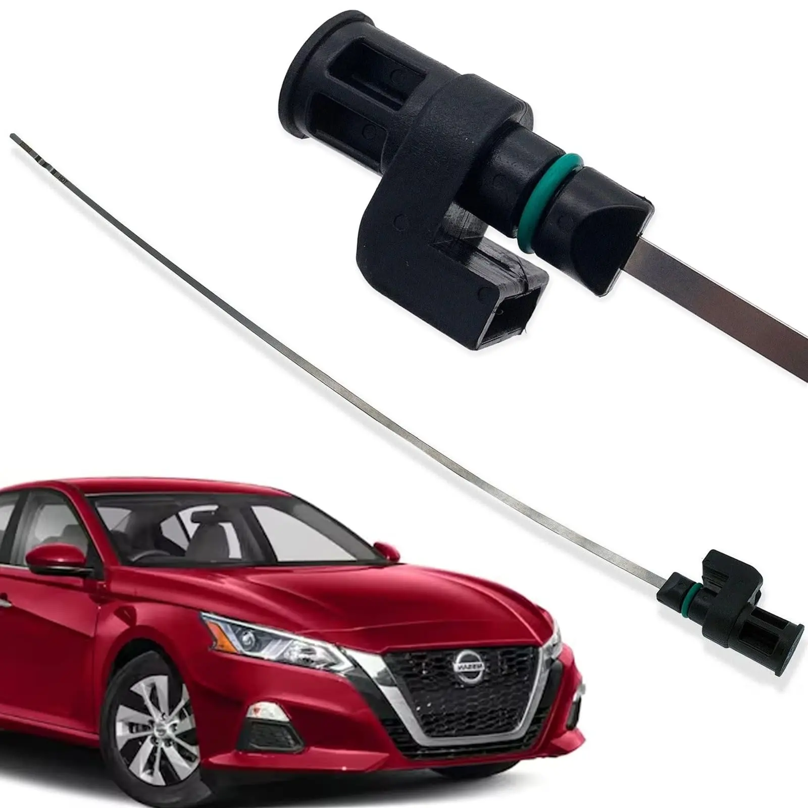 GJANSH CVT Transmission Oil Level Dipstick Indicator Gauge Compatible for Nissan Altima 2007-2020 | Rogue 2013-2022 | Maxima Murano 2006-2022 Replacement Gauge Assy Oil Level 31086-JA00A