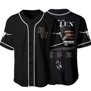 Wallen Western Still The Problem Tour 2026 Baseball Jersey Still The Problem Tour 2026 Vol 98 Baseball Jersey - Country Music Fan Merch