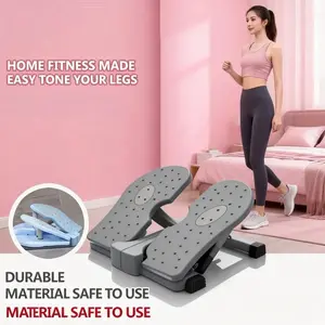 Natural Step Machine Actions, Low Impact, Reduces Knee and Ankle Pressure Compared to Running, Ideal for Fitness and Exercise