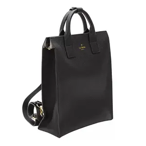 La Seine Genuine Leather 2-in-1 Tote Backpack for Documents & 13” Laptop