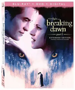 Twilight: Breaking Dawn Part 1  [BLU-RAY MOVIE] With DVD, Widescreen, 3 Pack, , Digital Theater System, Subtitled