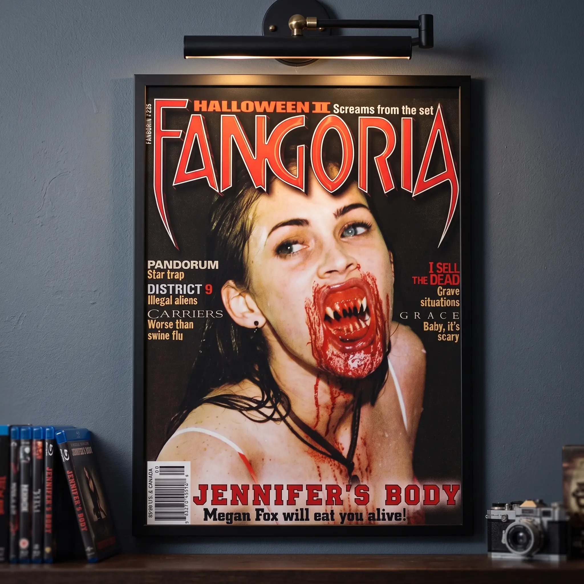 Fangoria Jennifer's Body Horror Magazine Cover Poster - Artistic Creative Print, Bedroom Wall Decor, Home Room Accessory, Graphic Wall Art