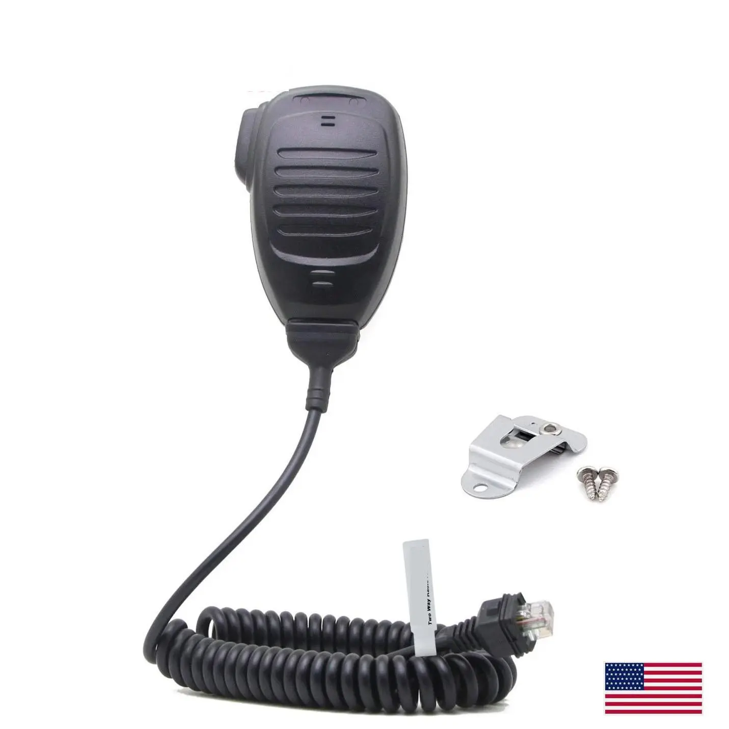 8-Pin RJ45 KMC-35 Speaker Mic, Compatible with Kenwood NX-700 NX-800 TK-7160 TK-8180, High-Quality Handheld Microphone with Mic Hangup Clip