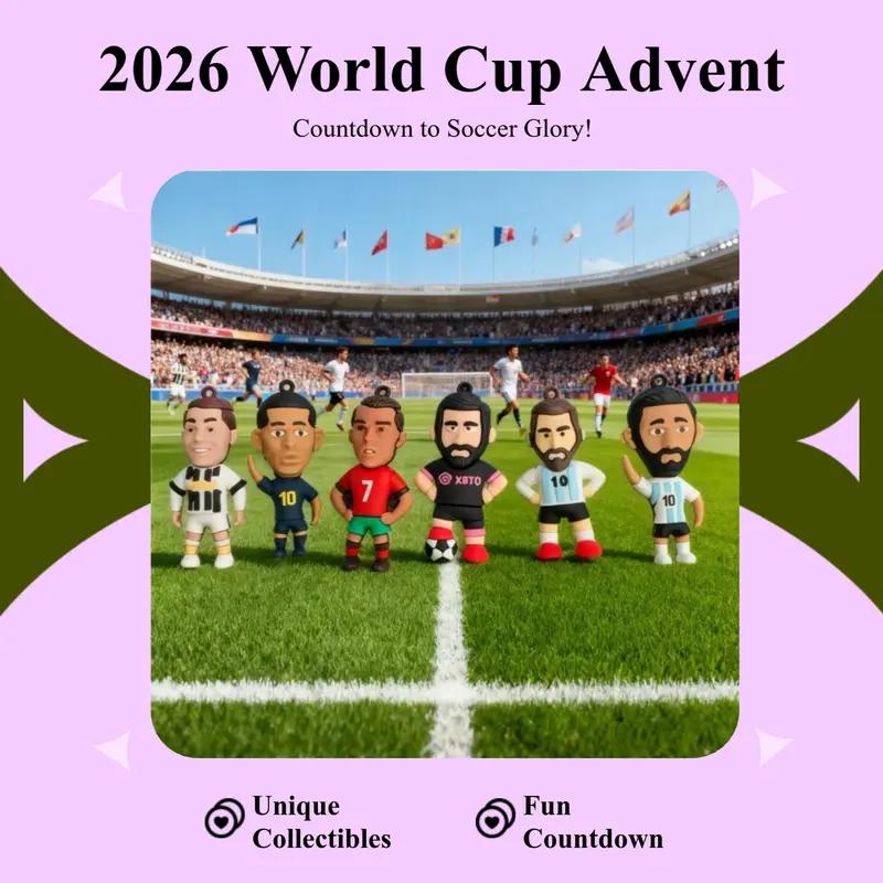 Football Star & Animal Mascot Blind Advent Calendar – North America Sports Fan Gift