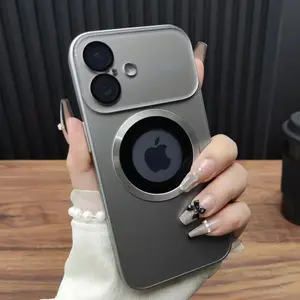 Electroplated CD Texture Magnetic Phone Case Crafted From Durable, Scratch-Resistant Hard Plastic, This Case Features A Smooth, Electroplated CD Finish. The Reinforced Edges Provide Shock Absorption For iPhone 16 15 14 13 12