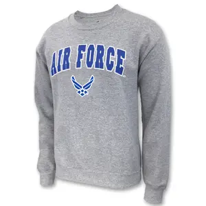 Air Force Arch Wings Crewneck (Grey)