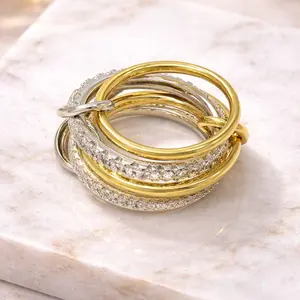 Sortija Oro Laminado 14K