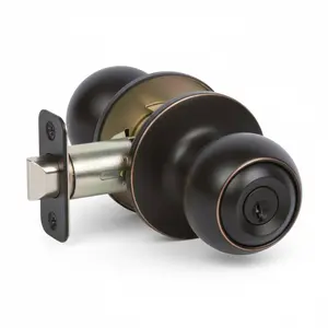 Ashland Keyed Entry Door Knob, Oil Rubbed Bronze