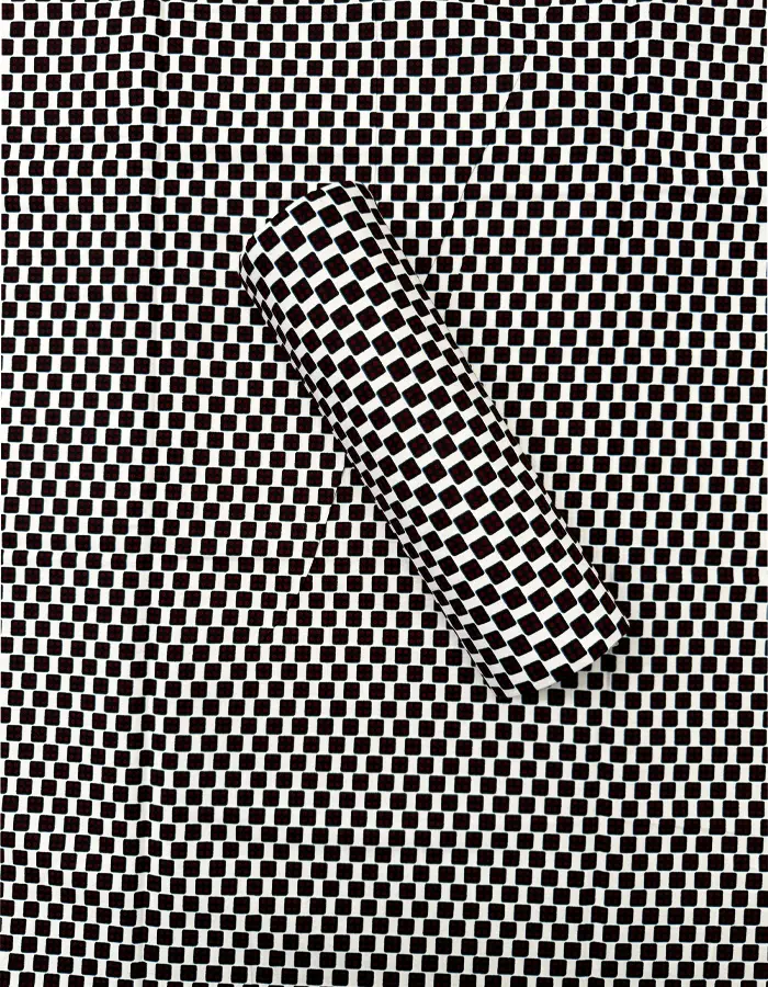 Hollandais Print Fabric- Dark-Blue