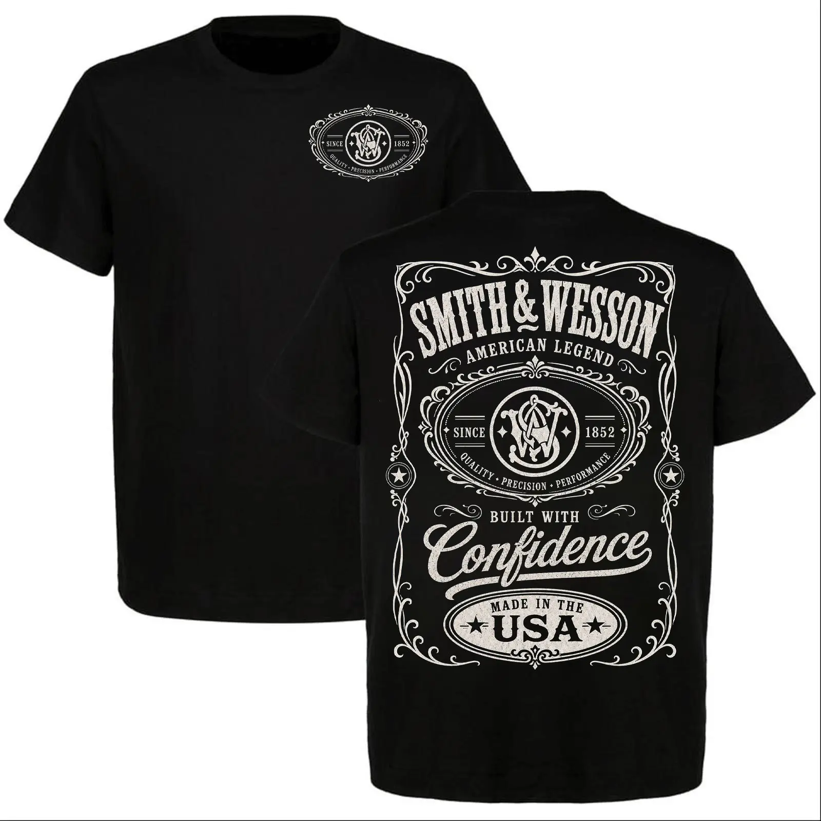 Smith & Wesson Retro Heritage Shirt, Vintage Americana Graphic Tee, Classic Western Style T-Shirt, Gift for Americana Collectors