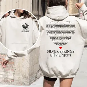 Stevie Nicks Silver Springs 2 Sides Shirt Sweatshirt Hoodie,  Stevie Nicks Shirt, Stevie Nicks Sweatshirt, Fleetwood Mac Shirt, Gift For Fan