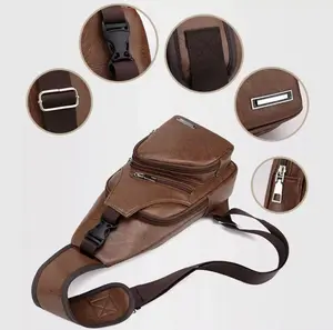 New Men's Fashionable Chest Bag