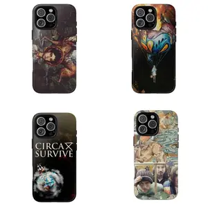 Circa Survive Tough Phone Case  Case CoverSuitable for iPhone 17-11 Pro Max/Plus and  Samsung Galaxy S23-25