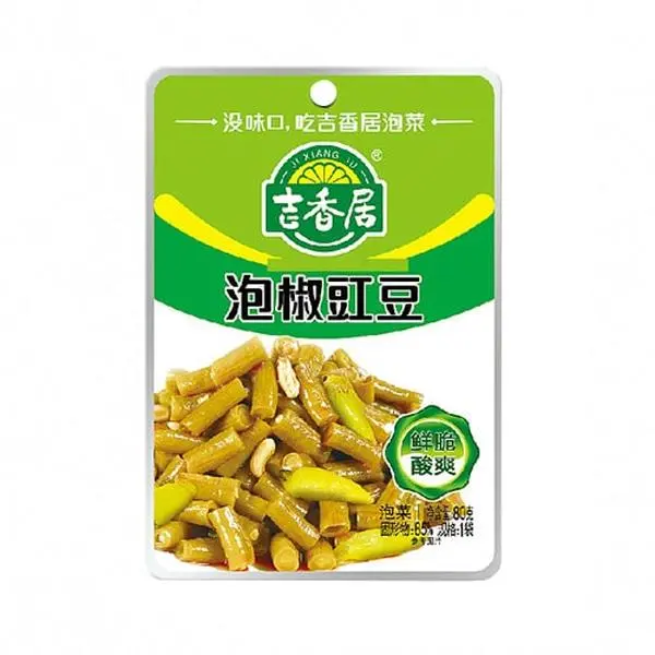JI XIANG JU JIXIANGJU Cowpea Beans with Pickled Chili 88g