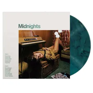 SWIFT,TAYLOR - MIDNIGHTS [JADE GREEN EDITION] Vinyl LP