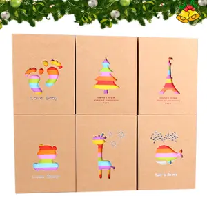 Hollow Album Souvenir with 100 Pockets Baby Album Storage Bag Perfect for Children's First Birthday Gift Ideal for Capturing Precious Moments
