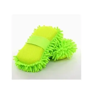 Upgraded Microfiber Chenille Car Wash Sponge,High Water Absorption,Easy Clean, Car Washing Cleaning Tool & Detailing Accessories