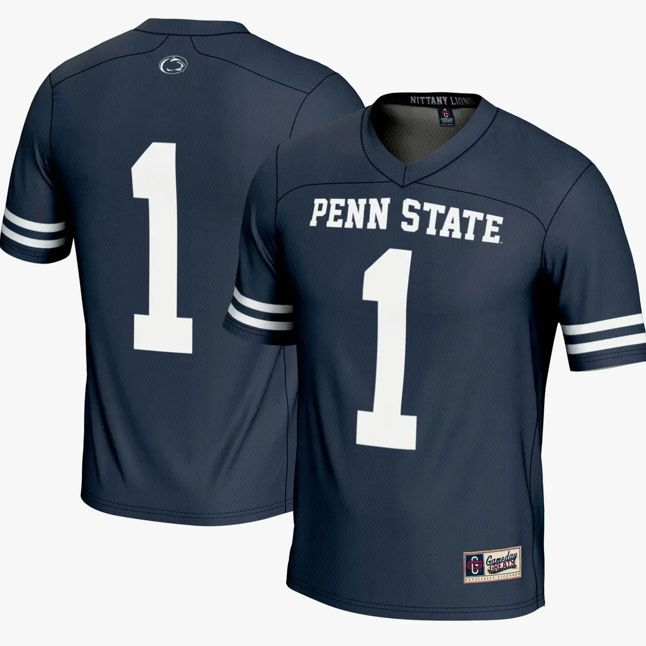 #1 Penn State Nittany Lions GameDay Greats Lightweight Lacrosse Jersey - Navy