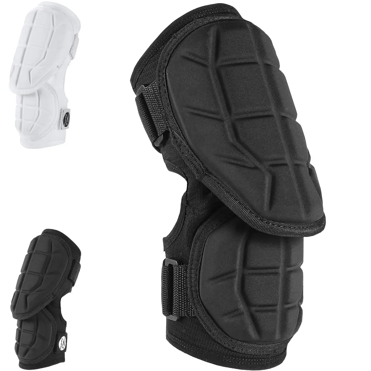 Batters Hitters Baseball Softball Elbow Guard (Black, Youth)