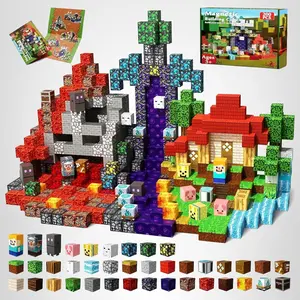 200 PCS Magnetic Building Blocks, STEM Construction Building Set Toys for Kids Ages 3-8, Creative Educational Toys & Christmas Birthday Gift for Boys and Girls
