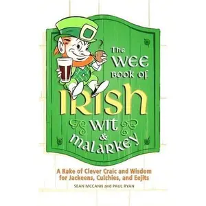USED-The Wee Book of Irish Wit & Malarkey by Paul Ryan (Hardcover)