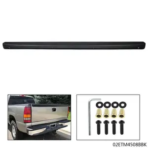 Black Tailgate Spoiler Cap For 1999-2007 Chevy Silverado GMC Sierra