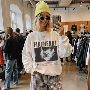 LICENSED Fireheart sweatshirt. Aelin Galathynius Tour shirt. SJM merch. Rattle the stars sweater. Throne of Glass shirt. ACOTAR sweater. Cotton Fabric