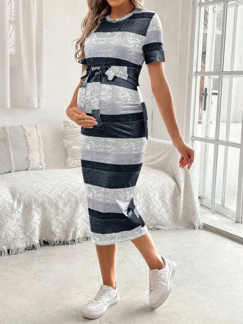sachin and babi light blue dress Micaela Black/Royal  Everly Grey