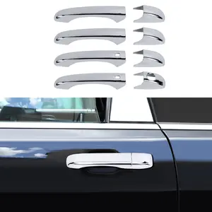 For 2011-2020 Jeep Grand Cherokee/Dodge Durango Exterior Car Door Handle Shell Covers Trim