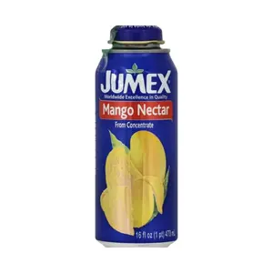 12x Jumex Mango Nectar - Fruit Juice Drink Beverage Refreshing Sweet Liquid Tropical Flavor Authentic Mexican Glass Bottle Pantry Stockup Party Supply Refreshment Low Sodium Non Carbonated Wholesale Bulk Lot Bundle Pack 15.5oz 12ct