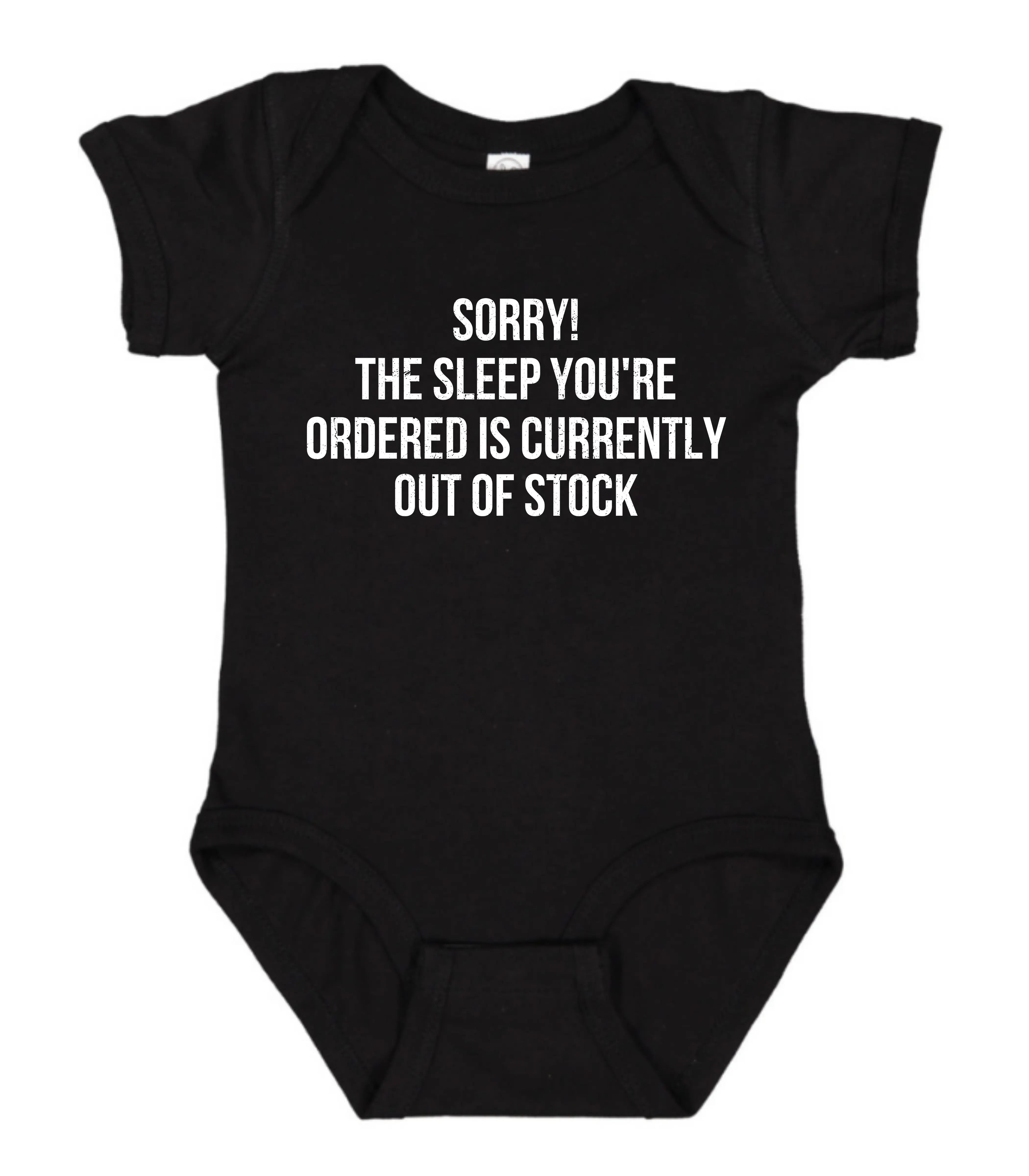 Sorry The Sleep You're Ordered Is Currently Out Of Stock Onesie, Funny Baby Bodysuit, Baby Shower Gift, Cotton Newborn Outfit, Pregnancy Announcement Onesie