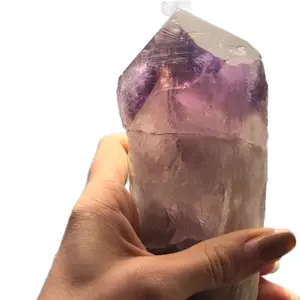 R. Dirtflower Crystals Amethyst Scepter Wand
