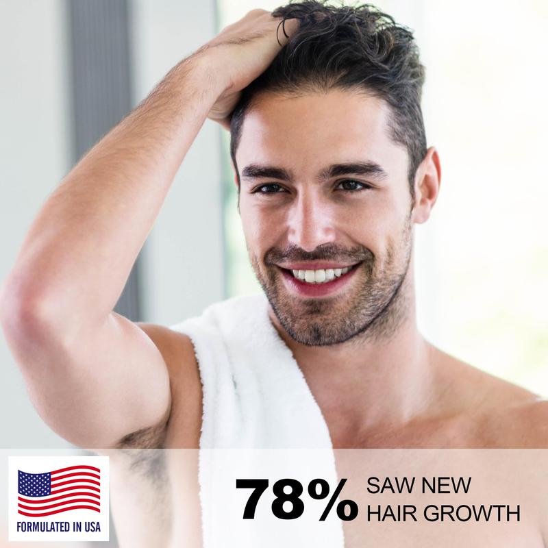 Soti Minoxidil 5% Hair Growth, Hair Loss Regrowth Serum. Dermatologists Recommended. Ginseng and Biotin Extra Strength Formula. (6 Packs)