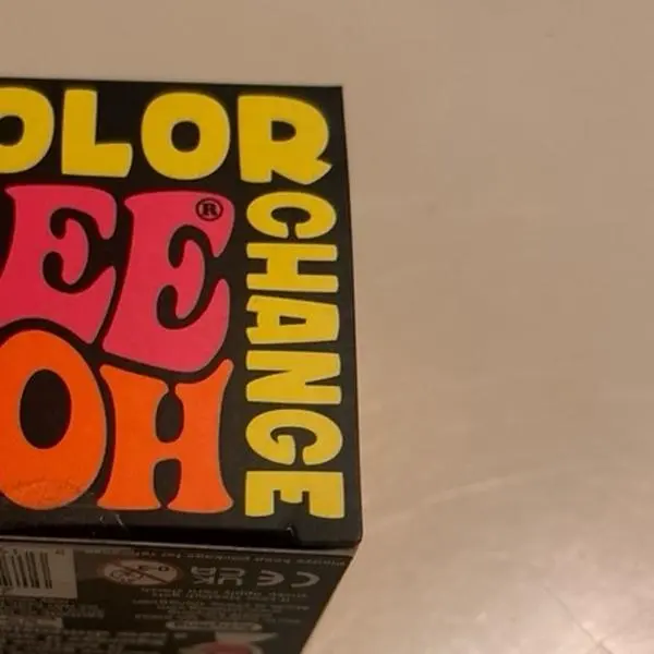 Pink color changing squishy