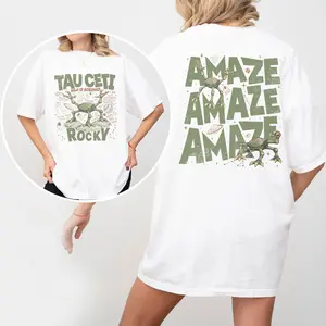 Rocky Tau Ceti Home of Astrophage Shirt Comfort Colors, Amaze Amaze Amaze Jazz Hands Tshirt, Hail Mary Book Shirts, Sci Fi Lovers Gift