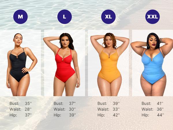 Shapellx Women's Smart Sculpt Shaping Swimsuit U-Ring Cut Out Slimming Swimwear One Piece Tummy Tucking Bathing Suit Shapellx Women's Smart Sculpt Shaping Swimsuit U-Ring Cut Out Slimming Swimwear One Piece Tummy Tucking Bathing Suit