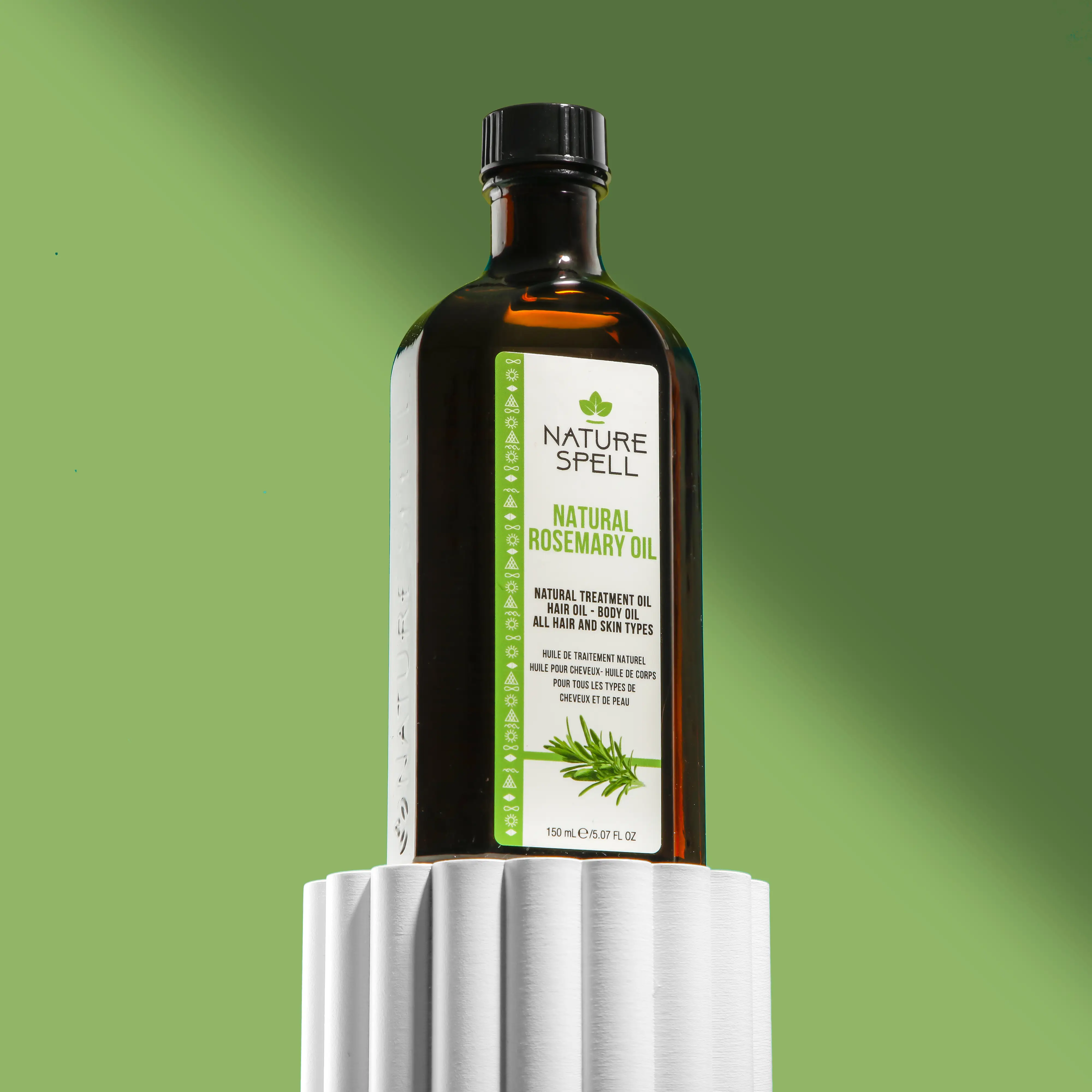 Nature Spell Rosemary Oil for Hair 5.07 Fl Oz - Pre-Diluted Hair Oil