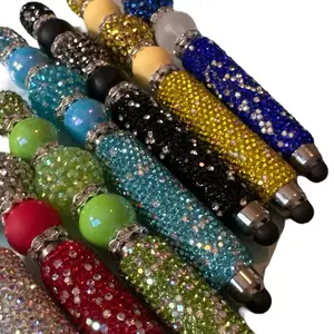 Blinged-Out 2-in-1 Pen – Sparkle & Functionality in One! Inspirational Touch stylus pen