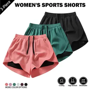 3-Pack – 2026 New Women’s Athletic Shorts, Quick-Dry, Breathable & Anti-Exposure SpringStatements, Running & Workout Athletic Shorts