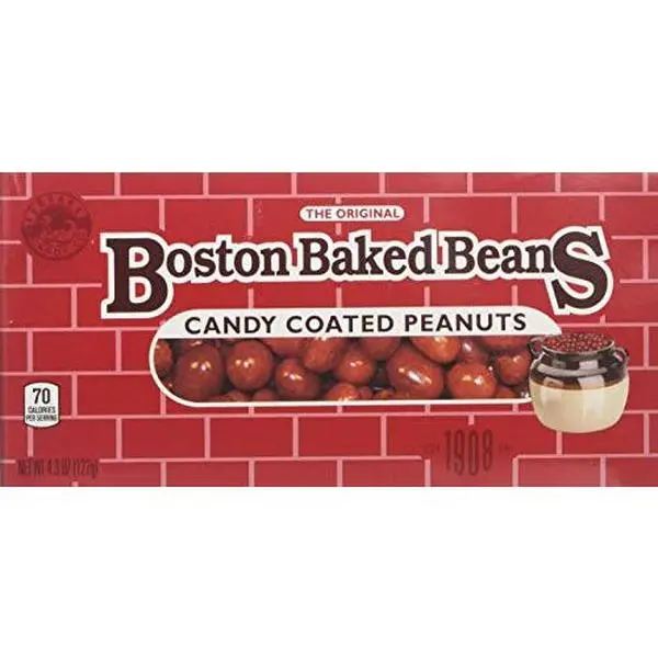 Boston Baked Beans Candy Coated Peanuts, 4.31 oz Boston Baked Beans Candy Coated Peanuts, 4.31 oz