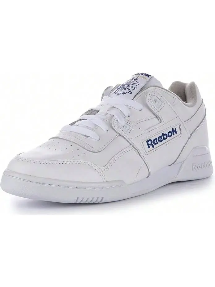 Reebok Men's Workout Plus all white