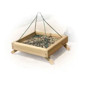 Woodlink Audubon Series 3-in-1 Platform Hanging Bird Feeder, Bird Feeding Tool for Pets