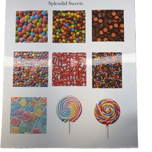 Custom letter size uncut custom made sticker sheets