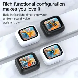2026 Hot Earbuds Smart Touch Screen Earphone,Featuring ENC Technology, Wireless 5.4, a Full-Color Touch Display, Stereo Audio, In-Ear Design, Noise Cancellation, Volume Adjustment