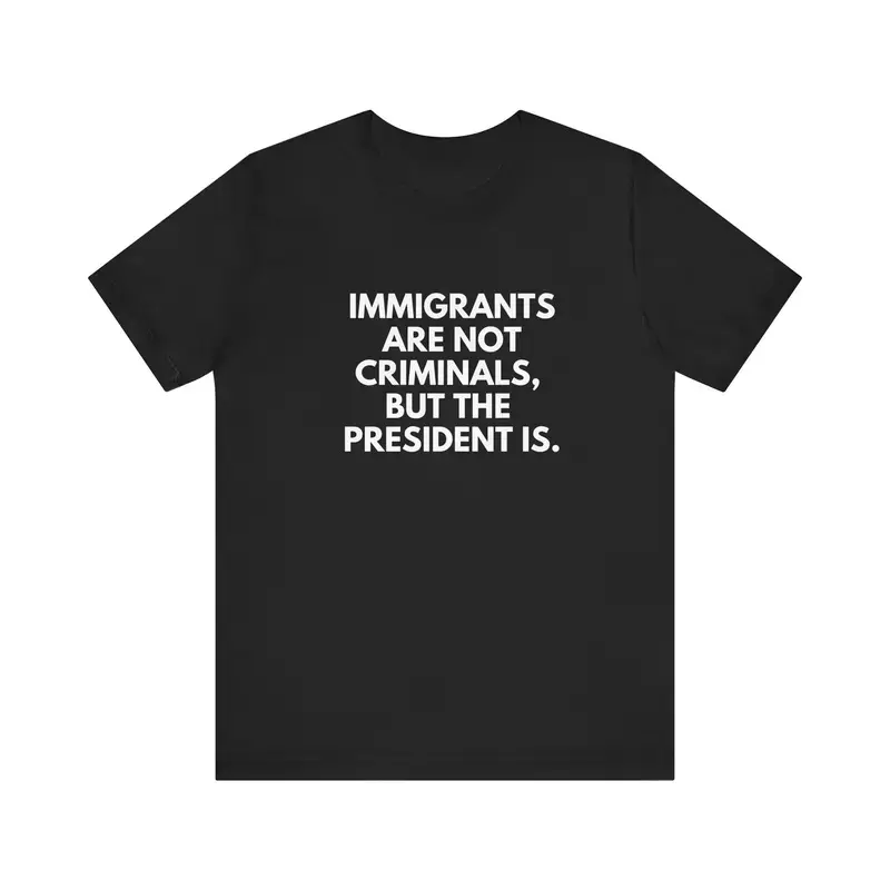 Immigrants Unisex Tee for Womens and Mens Unisex Summer